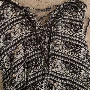 American Eagle Floral Romper